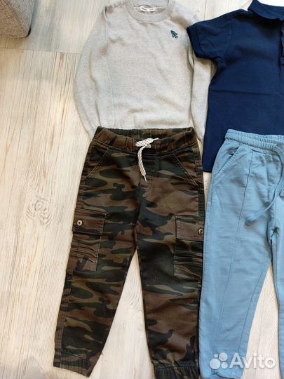 Вещи пакетом на мальчика 110