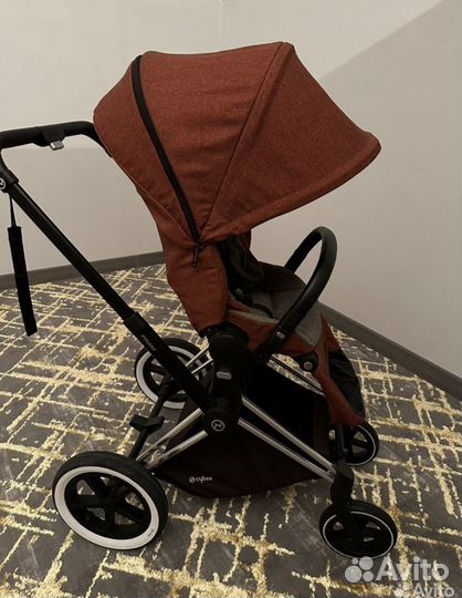 Прогулочная коляска cybex priam Platinum