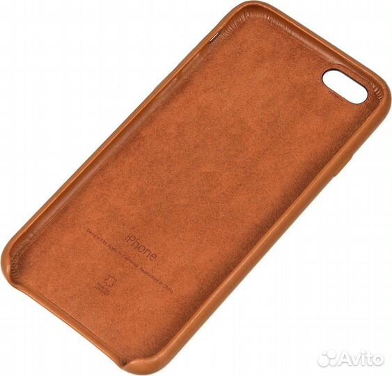 Оригинал (кожаный) Чехол Leather Case на iPhone 6s