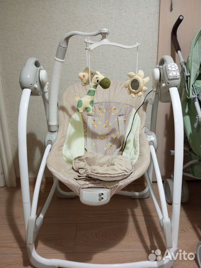 Детская электронная качель