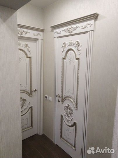 Двери с патиной