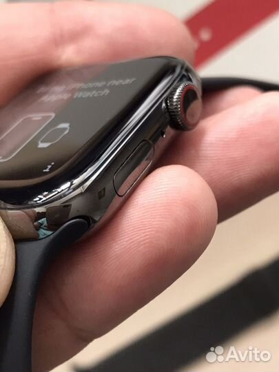 Часы Apple watch 6 44 mm stainless steel