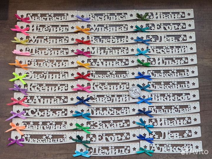 Именные линейки 20см