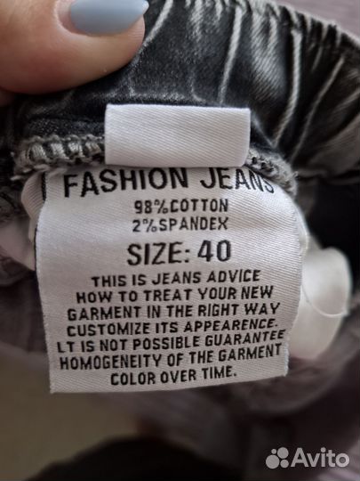 Женские джинсовые капри