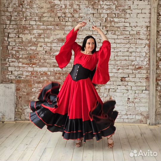 Фламенко испанский костюм прокат
