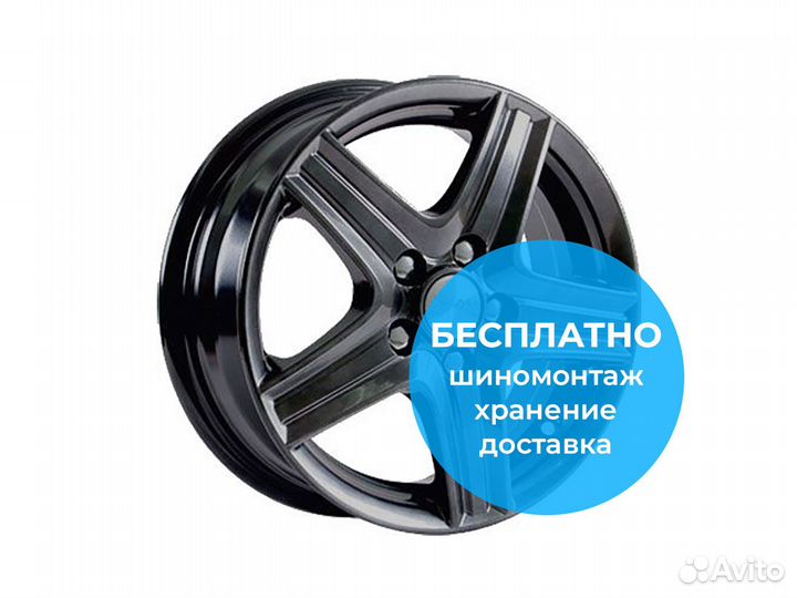 R14 4x100 5,5J ET38 D67,1 Скад Магнум Графит