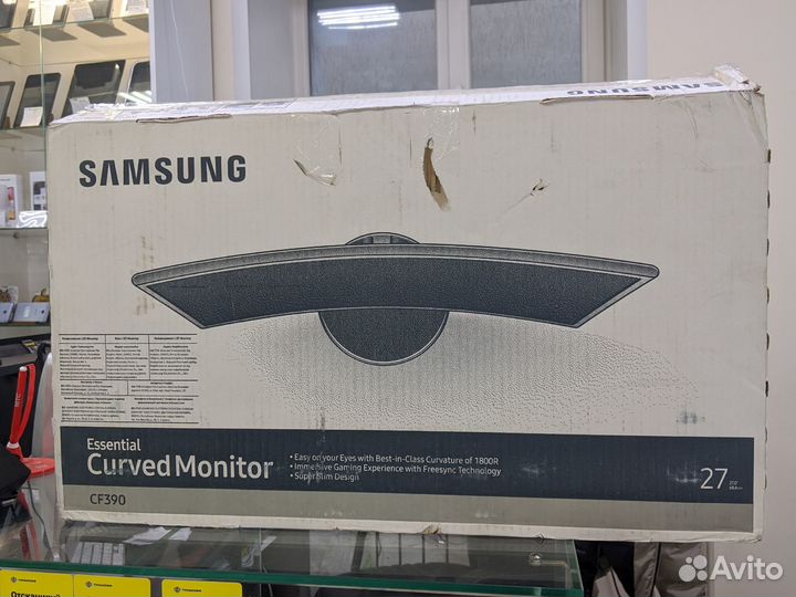 Монитор Samsung CF39 (C27F390FHI)