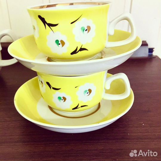 Фарфоровые чашки, пиалы СССР