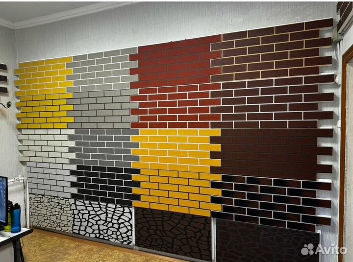 Фасадные термопанели под кирпич