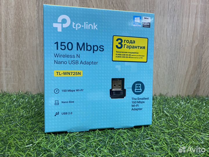 Сетевой адаптер TP-link TL-WN725N