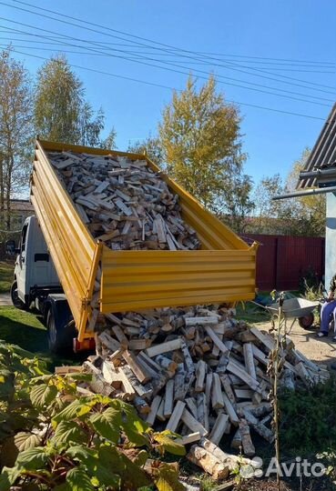Дрова березовые колотые