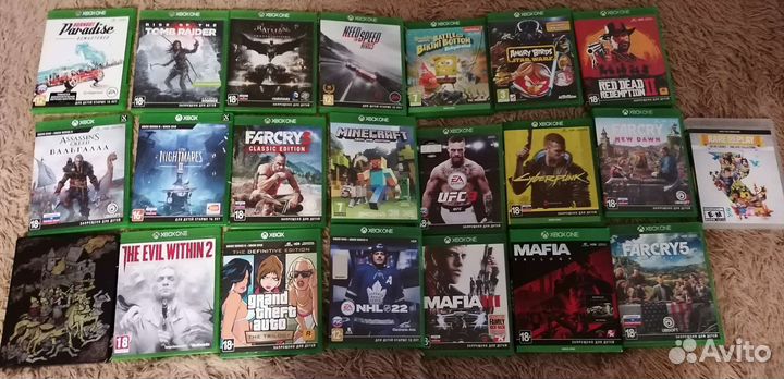 Игры Xbox ONE и Xbox 360