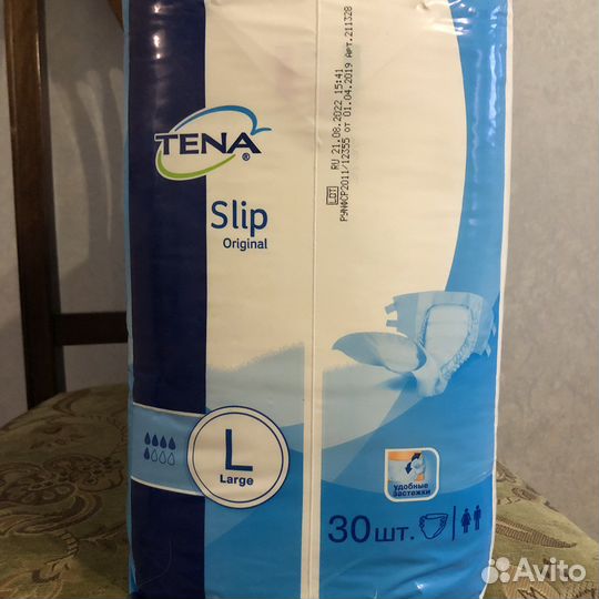 Памперсы для взрослых tena L