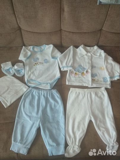 Комплекты на выписку для новорожденных