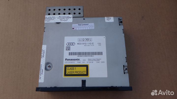 CD Changer Audi 4E0910110E