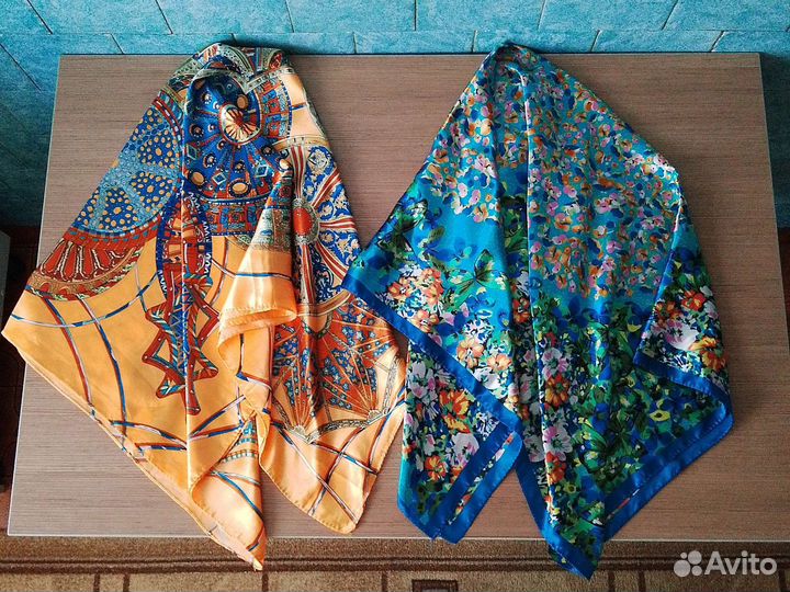 Платки, шарфы, палантины -пакетом