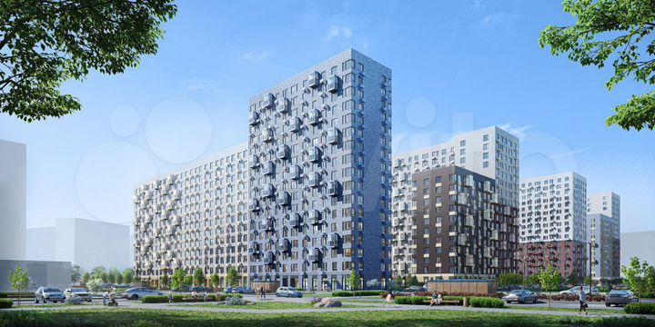 3-к. квартира, 80,1 м², 4/17 эт.