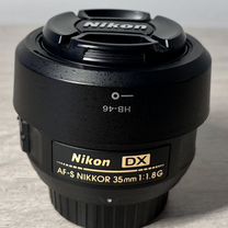 Объектив Nikon Nikkor AF-S DX 35мм F 1.8