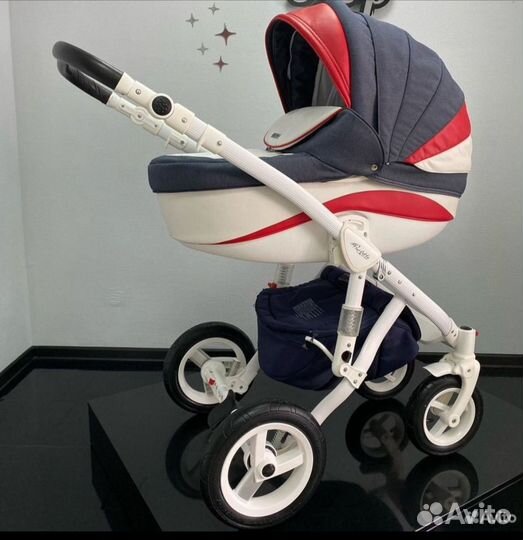 Коляска adamex 3 в 1 бу