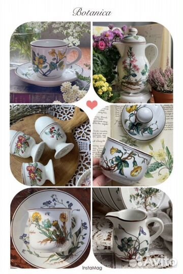 Villeroy boch botanica: чай пары, чайники и др