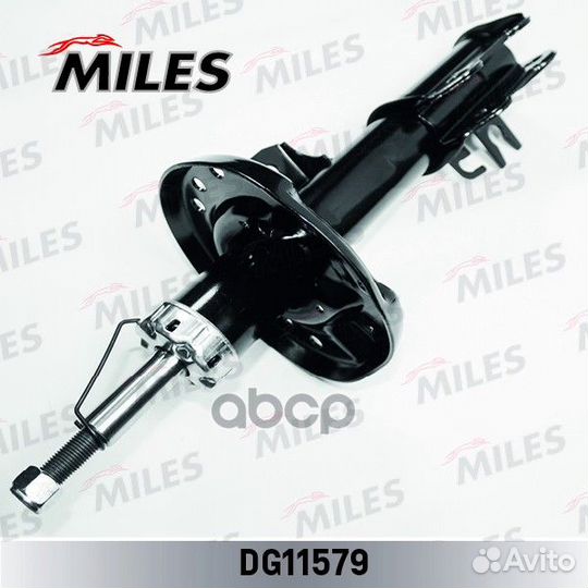 Амортизатор chevrolet aveo 11- пер.лев