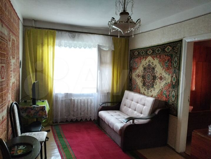 3-к. квартира, 46 м², 1/2 эт.