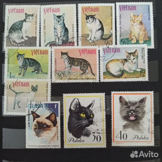 Почтовые марки стран мира 