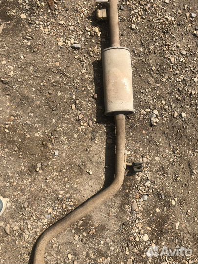 Выхлопная труба (банка,глушитель) Renault Logan 1