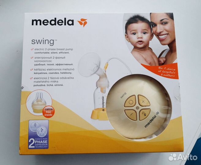 Молокоотсос электрический medela swing