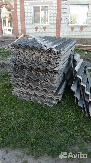 Семиволновый шифер б/у