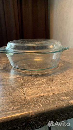 Кастрюля (форма) для запекания из стекла