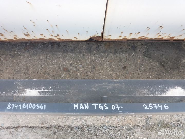 Передний бампер MAN TGS Артикул 25746