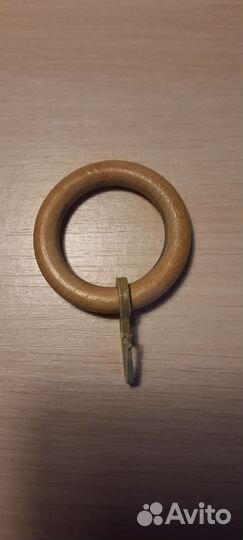 Кольца для карниза с крючками. 20 шт