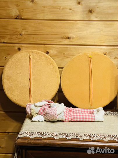 Декоративные подушки, кукла сплюшка