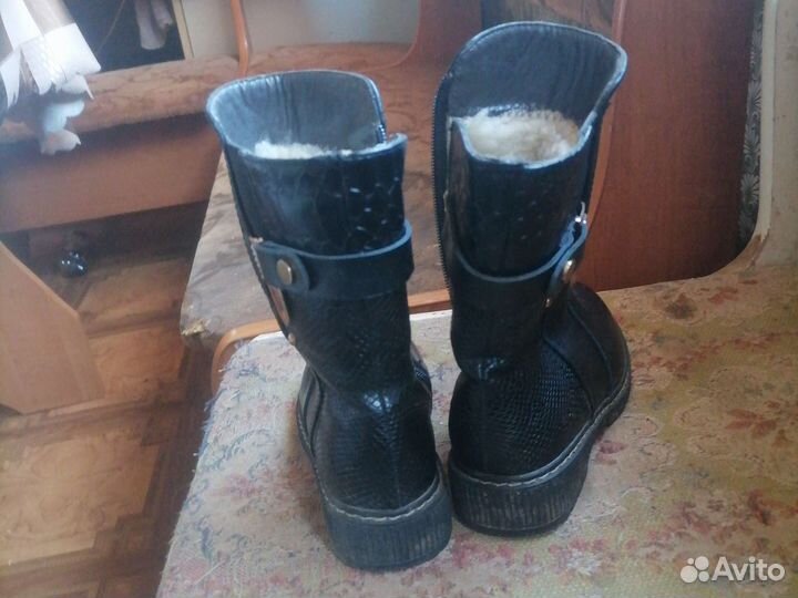 Сапоги зимние