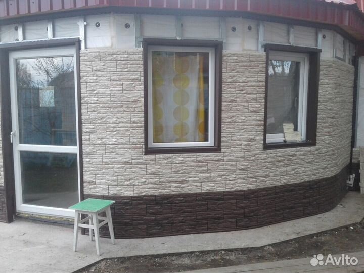 Фасад под камень