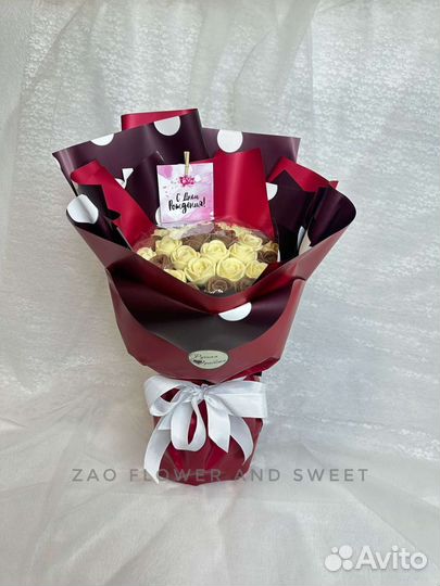 Сладкие букеты лучший подарок/бельгийский шоколад