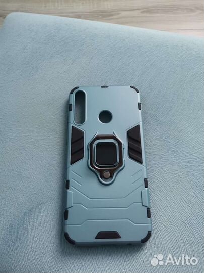 Чехол на huawei p40 lite E. С кольцом