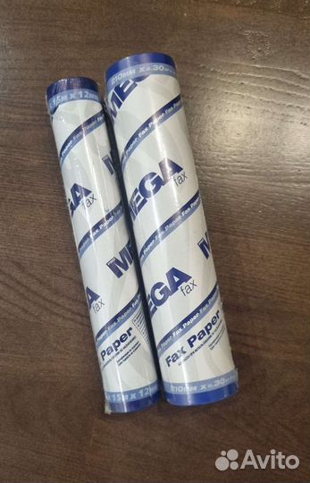 Бумага факсовая mega Fax 2 шт