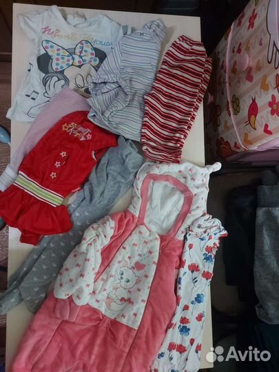 Вещи пакетом на девочку
