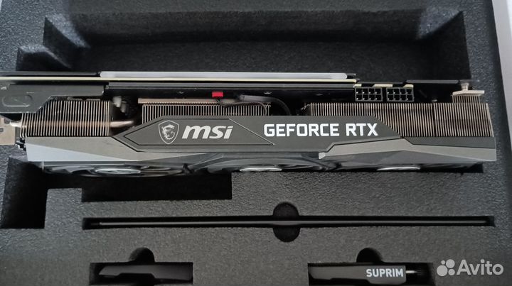 Видеокарта MSI GeForce RTX 3070 gaming Х trio