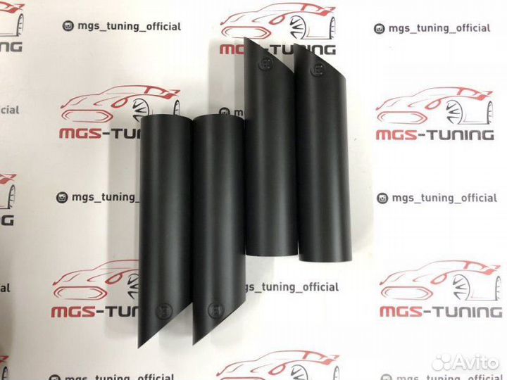 Насадки B на Mercedes G-class black 4 шт