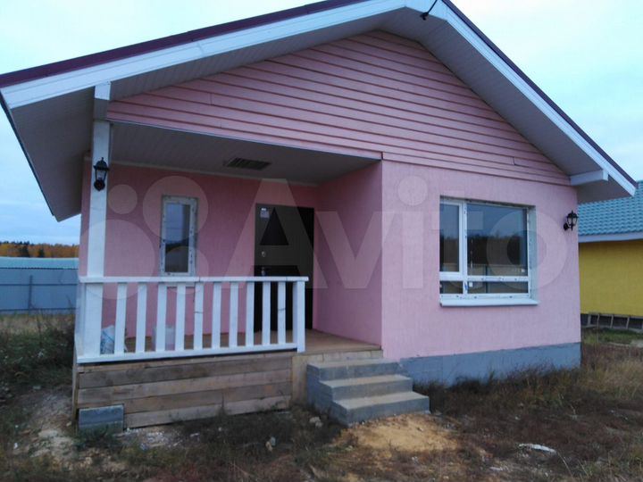 Коттедж 80 м² на участке 10 сот.