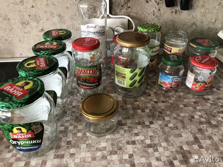 Банка (банки) стеклянная для закруток