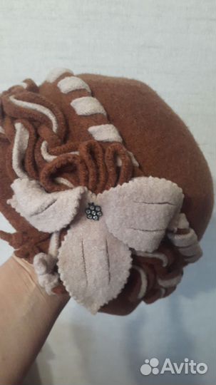 Шляпа фетровая женская