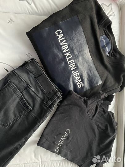 Armani exchange джинсы свитшот calvin klein xs