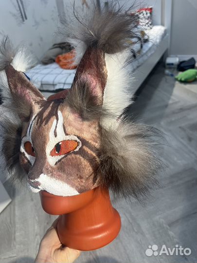 Маска кошки для квадробики