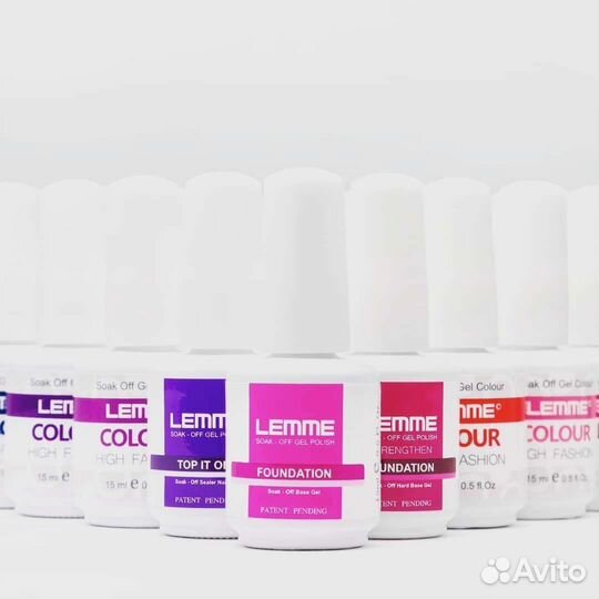 Гель-лак lemme. Новый