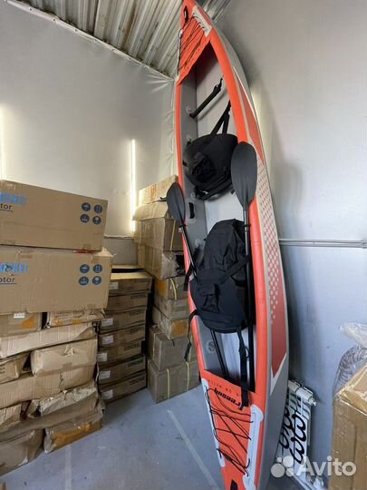 Байдарка, надувной каяк двухместный