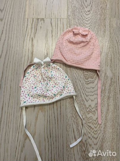 Шапочки Next,mochercare 6-12мес
